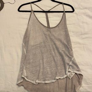 Free people open back cami